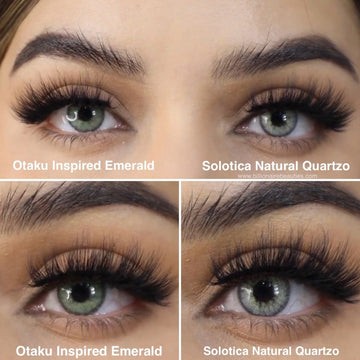 Solotica Natural Colors Quartzo vs Otaku Inspire Emerald: What’s the Difference?
