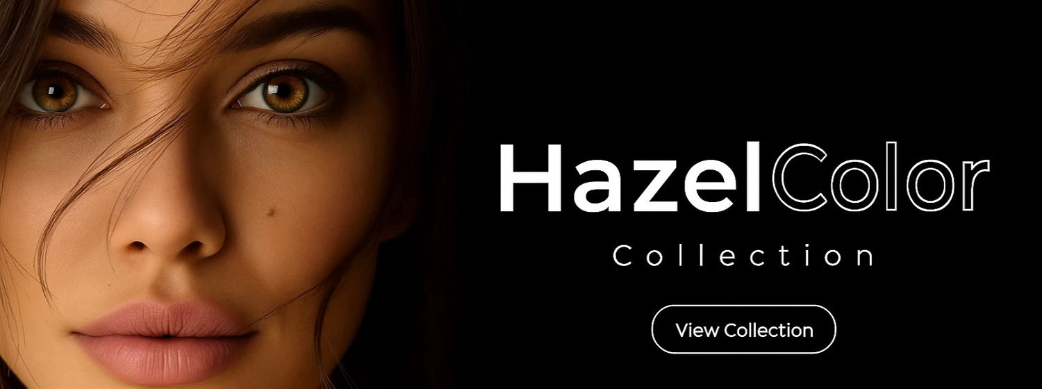 Discover the rare beauty of hazel eyes. Explore Otakulens' Hazel Eye Color Collection  natural, color-shifting contact lenses that enhance green, gold, brown, and grey tones effortlessly