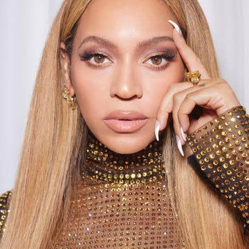 Beyoncé’s eye color is a rich hazel with golden undertones