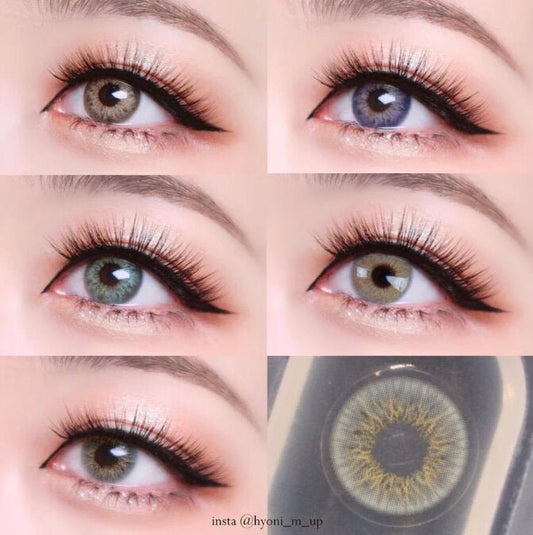 HUMAN IRIS LENS BUNDLE | 5 OTAKU HUMAN IRIS LENSES + COSMETIC BAG