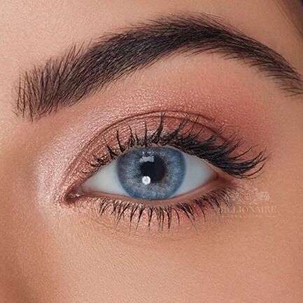 Solotica Hidrocor Safira – Deep Sapphire Blue Contact Lenses for a