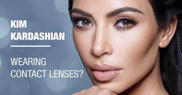 KIM KARDASHIAN WEARING COLOR CONTACTS (WE REVEAL ALL)