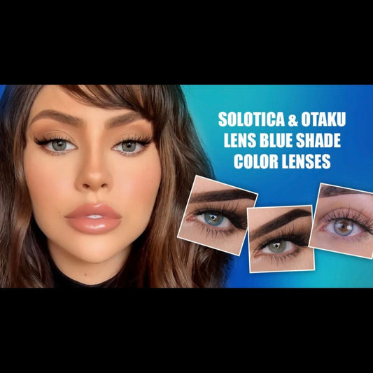 SOLOTICA & OTAKU LENS BLUE SHADE COLOR LENSES