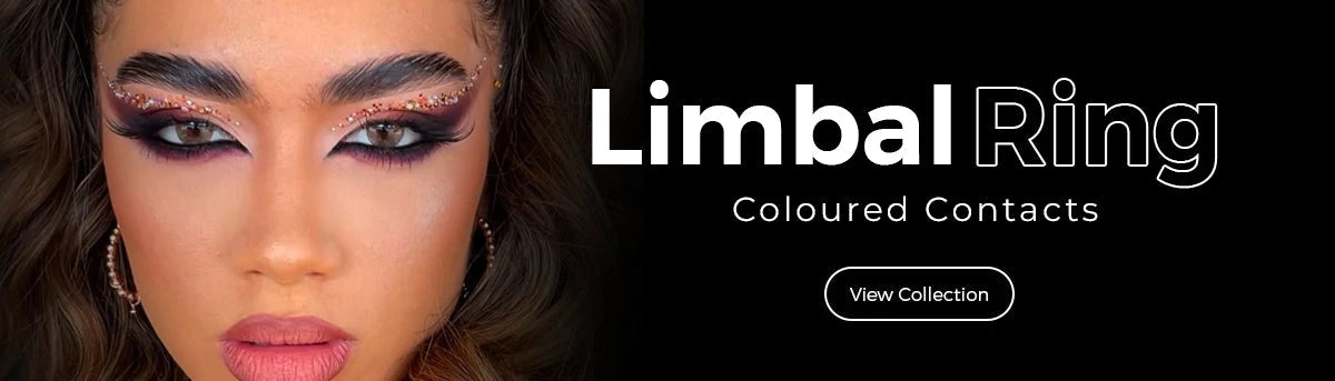coloured contact lenses with limbal ring 