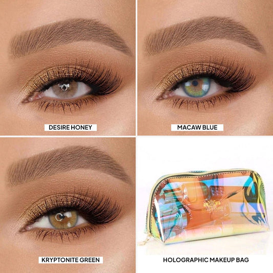 KEEP IT CLASSY BUNDLE | 3 OTAKU LENS + COSMETIC BAG