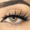 Desire Honey contacts resembling Hidrocor Ocre – soft hazel color lenses for natural-looking eyes