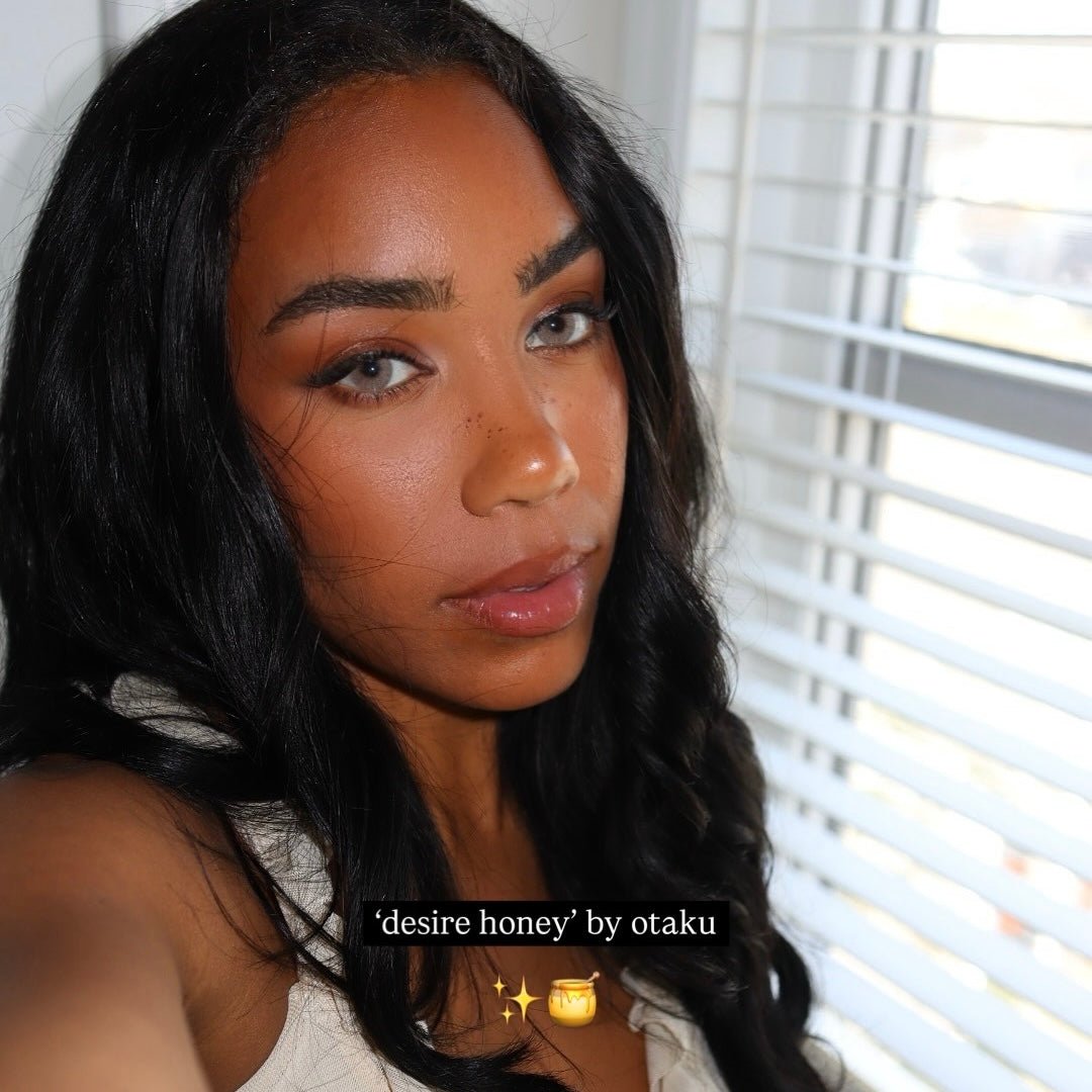 Otaku Desire Honey - Honey Brown Contacts for Dark Eyes