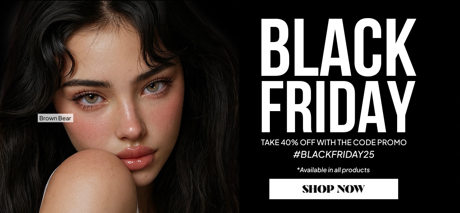 Black Friday sale coloured contact lenses 