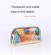 High-opacity colored lenses in brown and blue tones for a soft, natural effect. And holographic bag