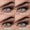 Diva Big Bundle featuring colored contact lenses, magnetic lashes, and waterproof eyeliner