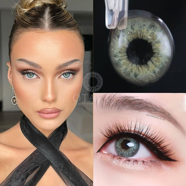 Iris Green Grey Otaku