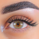 Most natural color contacts lenses new Otaku Gold Glitter Edition