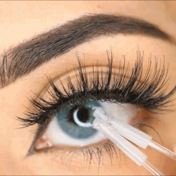 Best colored lenses for dark eyes with a deep blue-green tone and natural blending.