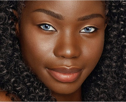 Best deep blue contact lenses for dark eyes, offering high opacity and a seamless blend without a limbal ring