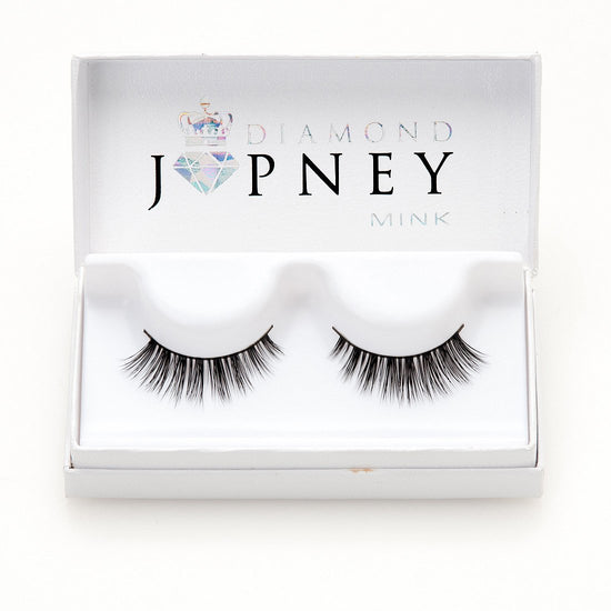 Eye Candy Mink Lashes with a natural wispy effect for soft, everyday elegance.