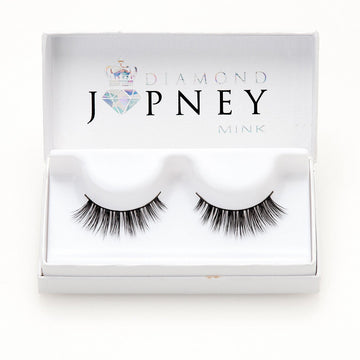 Eye Candy Mink Lashes with a natural wispy effect for soft, everyday elegance.
