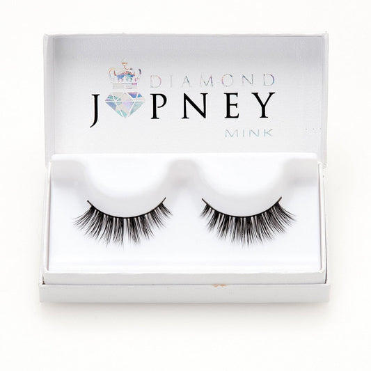 Eye Candy Mink Lashes with a natural wispy effect for soft, everyday elegance.
