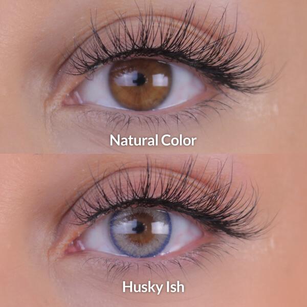 Mysterious husky-eye color enhancement with Otaku Husky-ish lenses, ideal for a bold and alluring transformation.