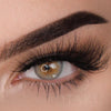 Otaku Bubblegum Blue contact lenses in a soft sky blue shade, designed for full dark eye coverage and a dreamy effect